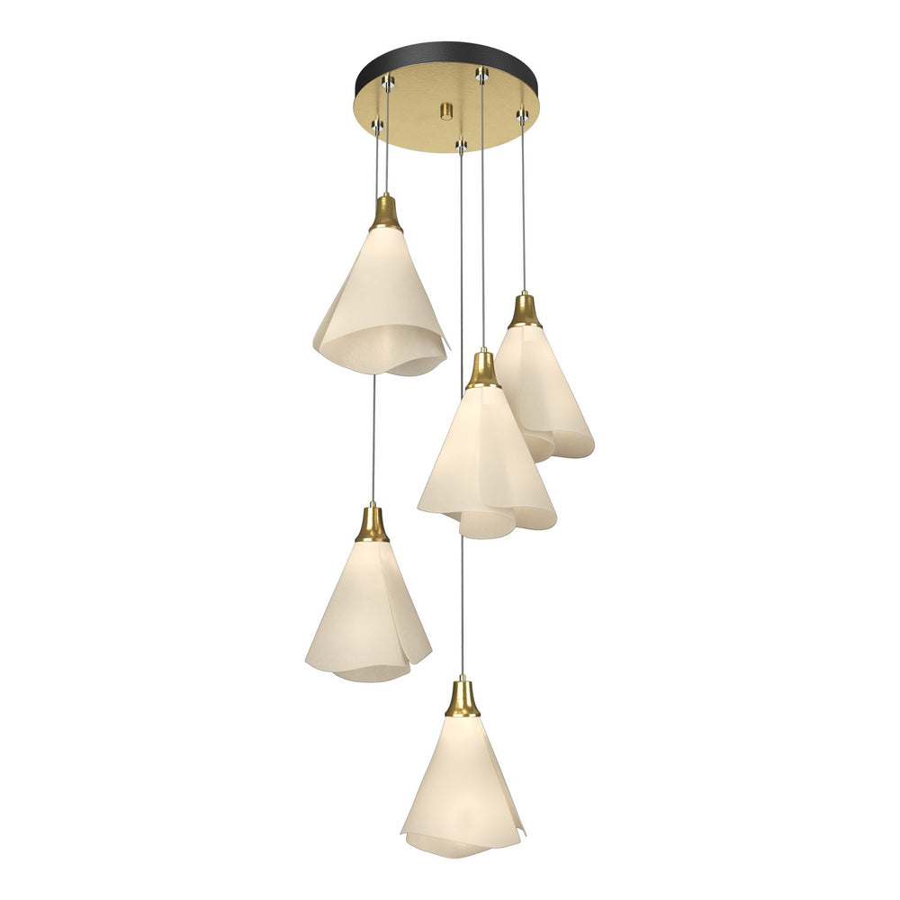 Hubbardton Forge - LED Pendant - Mobius - Modern Brass- Union Lighting Luminaires Decor