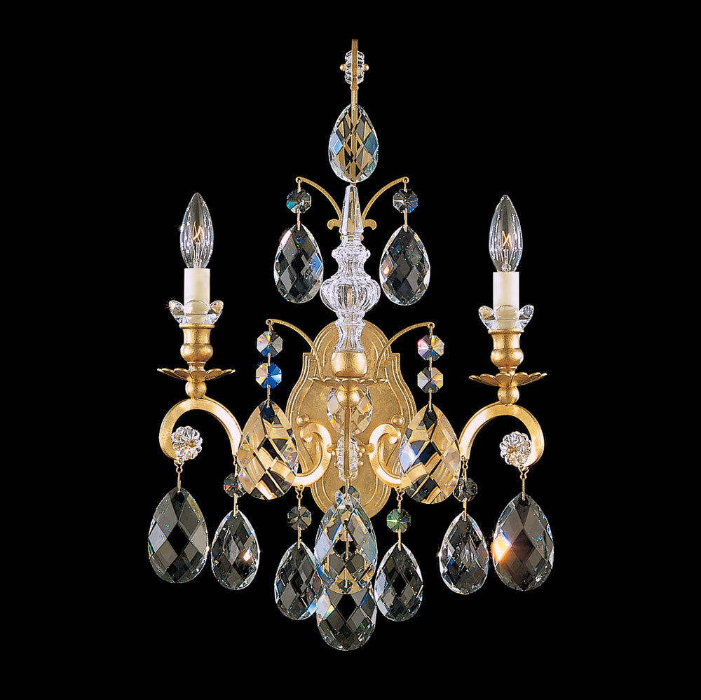 Schonbek - Two Light Wall Sconce - Renaissance - Heirloom Gold- Union Lighting Luminaires Decor
