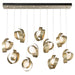 Hubbardton Forge - LED Pendant - Riza - Modern Brass- Union Lighting Luminaires Decor