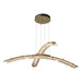 Hubbardton Forge - LED Pendant - Glissade - Modern Brass- Union Lighting Luminaires Decor