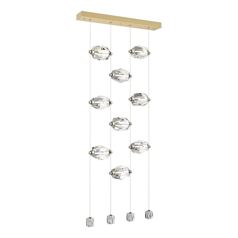 Hubbardton Forge - LED Pendant - Gatsby - Modern Brass- Union Lighting Luminaires Decor
