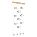 Hubbardton Forge - LED Pendant - Gatsby - Modern Brass- Union Lighting Luminaires Decor