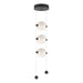 Hubbardton Forge - LED Pendant - Abacus - Black- Union Lighting Luminaires Decor
