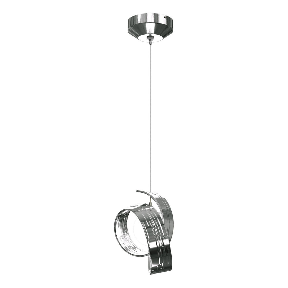 Hubbardton Forge - LED Pendant - Riza - Sterling- Union Lighting Luminaires Decor