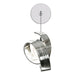 Hubbardton Forge - LED Wall Sconce - Riza - Sterling- Union Lighting Luminaires Decor