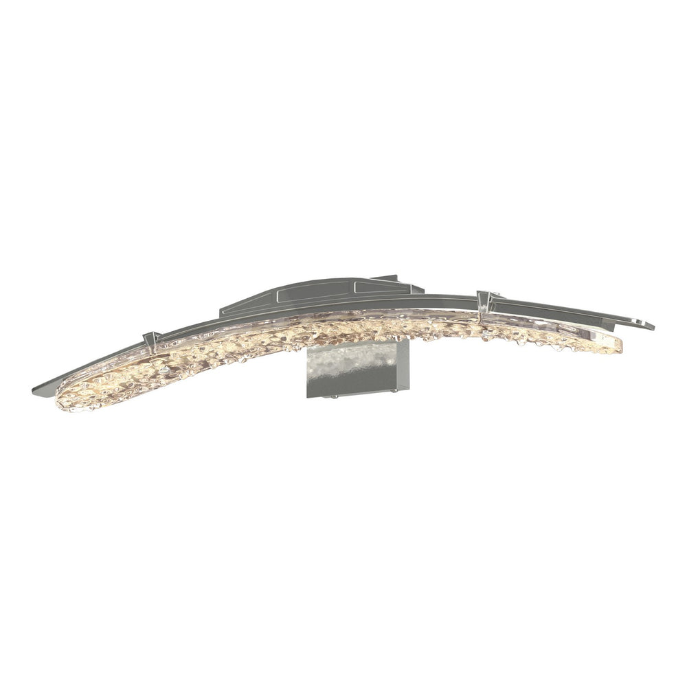 Hubbardton Forge - LED Bath Sconce - Glissade - Sterling- Union Lighting Luminaires Decor