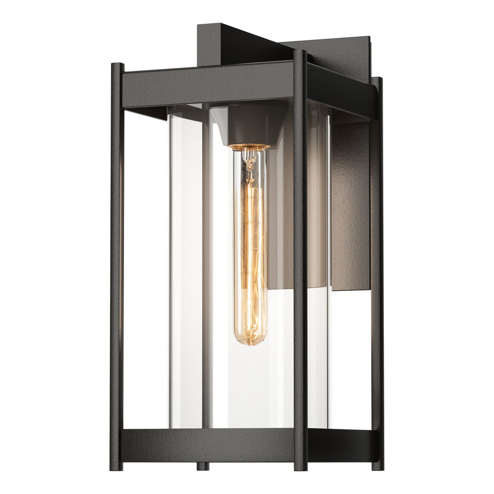Hubbardton Forge - One Light Outdoor Wall Sconce - Cela - Coastal Oil Rubbed Bronze- Union Lighting Luminaires Decor