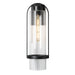 Hubbardton Forge - One Light Outdoor Wall Sconce - Alcove - Coastal Black- Union Lighting Luminaires Decor