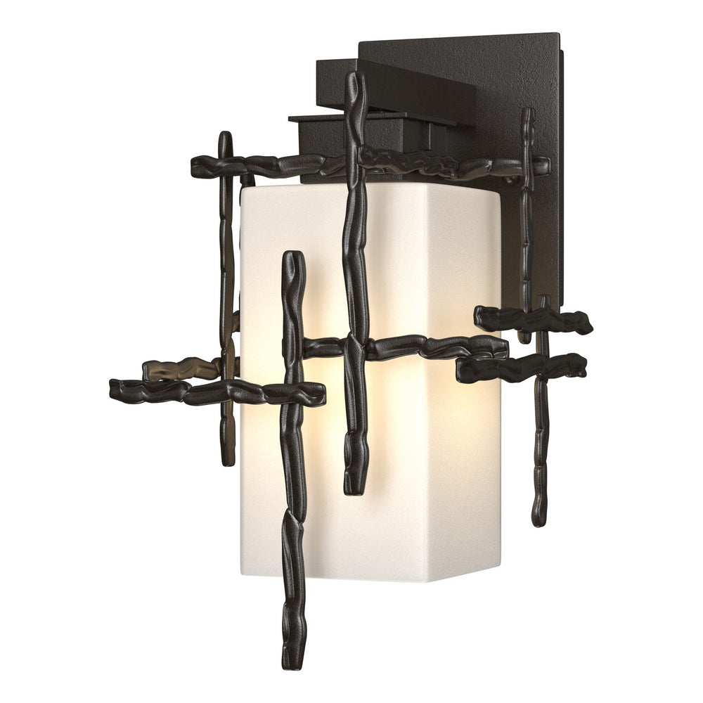 Hubbardton Forge - One Light Outdoor Wall Sconce - Tura - Coastal Oil Rubbed Bronze- Union Lighting Luminaires Decor