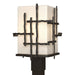 Hubbardton Forge - One Light Outdoor Post Mount - Tura - Coastal Oil Rubbed Bronze- Union Lighting Luminaires Decor