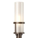 Hubbardton Forge - One Light Outdoor Post Mount - Alcove - Coastal Bronze- Union Lighting Luminaires Decor