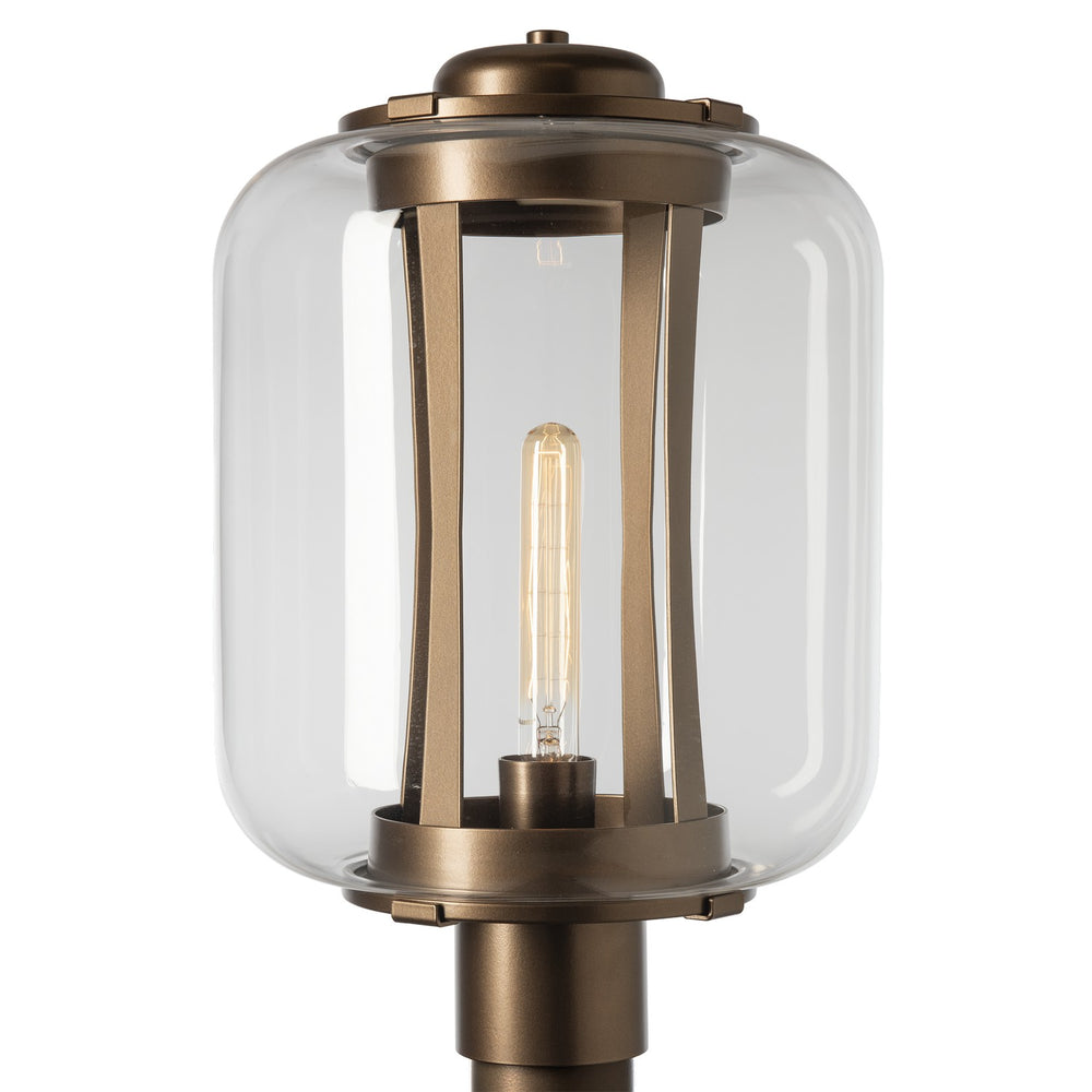 Hubbardton Forge - One Light Outdoor Post Mount - Fairwinds - Coastal Bronze- Union Lighting Luminaires Decor