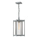 Hubbardton Forge - One Light Outdoor Lantern - Cela - Coastal Burnished Steel- Union Lighting Luminaires Decor