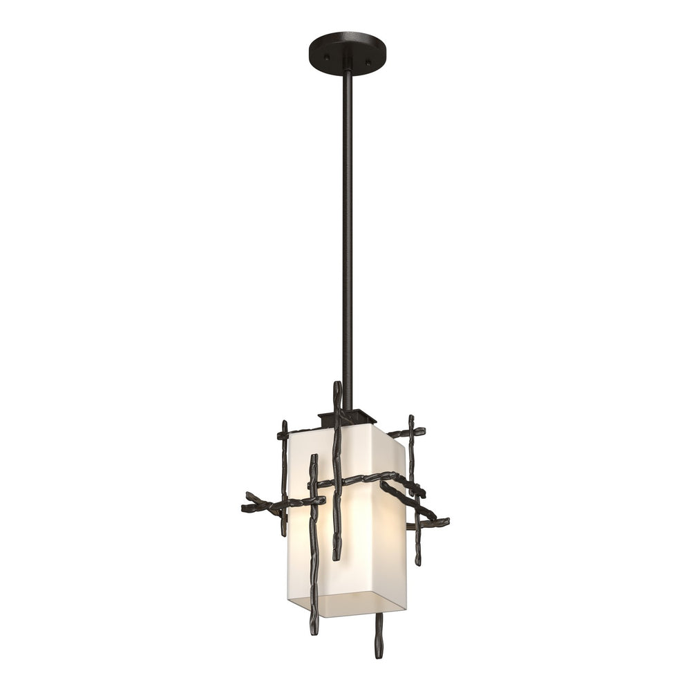 Hubbardton Forge - One Light Outdoor Pendant - Tura - Coastal Oil Rubbed Bronze- Union Lighting Luminaires Decor