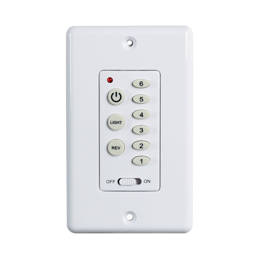 Maxim - DC Wall Control Light and Fan Control (Reverse) - Accessories - White- Union Lighting Luminaires Decor