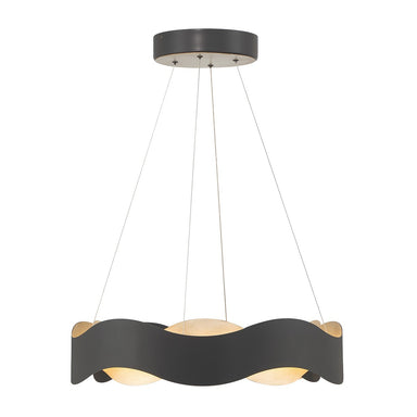 Eurofase Canada - LED Chandelier - Vaughan - Black and Nickel- Union Lighting Luminaires Decor