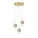 Eurofase Canada - LED Pendant - Rola - Gold- Union Lighting Luminaires Decor