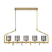 Eurofase Canada - DECATO-CHD-5LT-42IN-GD-SK - DECATO - Gold- Union Lighting Luminaires Decor
