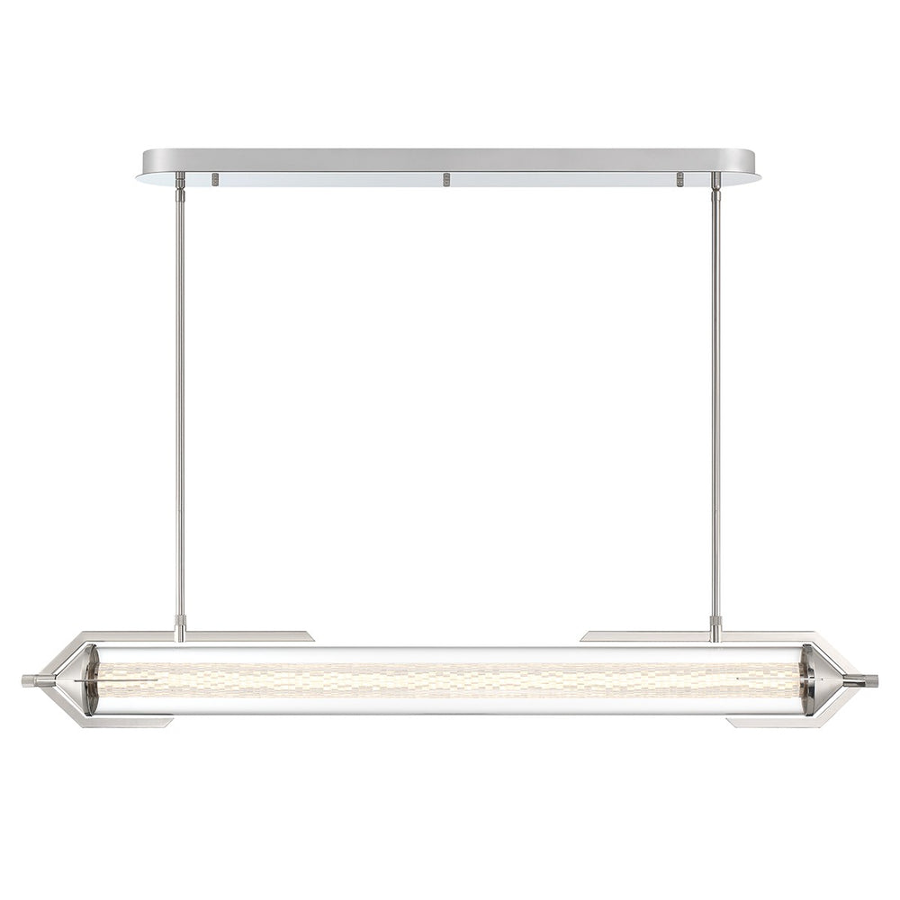 Eurofase Canada - ESPADA-CHD-48IN-PN-CL - ESPADA - Polished Nickel- Union Lighting Luminaires Decor