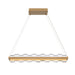 Eurofase Canada - BRUCO-CHD-35IN-GD-CL - BRUCO - Gold- Union Lighting Luminaires Decor