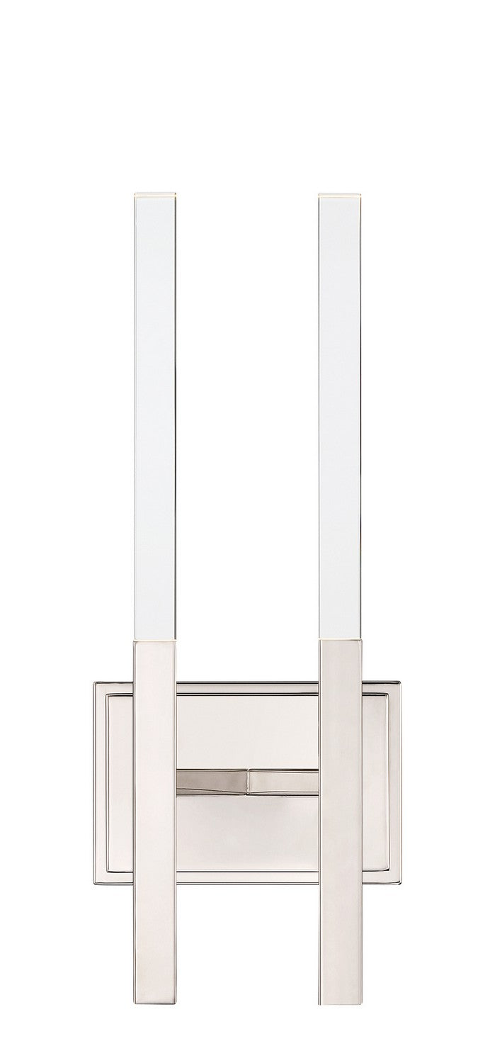 Eurofase Canada - BENICIO-WSC-2LT-18IN-PN-CL - BENICIO - Polished Nickel- Union Lighting Luminaires Decor