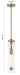 Eurofase Canada - MISTERO-PEN-21IN-SN-CL - MISTERO - Satin Nickel- Union Lighting Luminaires Decor