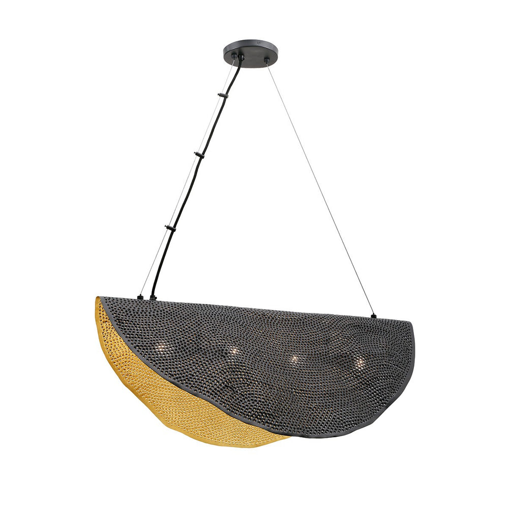 Eurofase Canada - LAHAR-CHD-4LT-0IN-BZ-GD - LAHAR - Bronze- Union Lighting Luminaires Decor