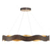Eurofase Canada - LED Chandelier - Vaughan - Bronze and Gold- Union Lighting Luminaires Decor