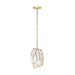 Eurofase Canada - HEERA-CHD-13IN-BR-WH - HEERA - Brass- Union Lighting Luminaires Decor