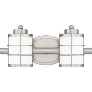 Quoizel - Two Light Bath - Hazlett - Brushed Nickel- Union Lighting Luminaires Decor