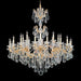 Schonbek - 24 Light Chandelier - La Scala - Parchment Gold- Union Lighting Luminaires Decor