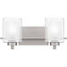 Quoizel - Two Light Bath - Kolt - Brushed Nickel- Union Lighting Luminaires Decor