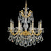 Schonbek - Eight Light Chandelier - La Scala - Heirloom Gold- Union Lighting Luminaires Decor