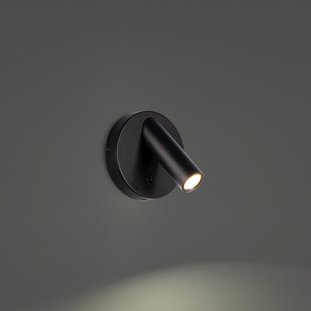 Modern Forms Canada - LED Task & Reading Bed Light - Aspire - Black- Union Lighting Luminaires Decor