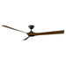 Modern Forms Fans Canada - 70" Ceiling Fan - Torque - Matte Black/Distressed Koa- Union Lighting Luminaires Decor