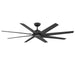 Modern Forms Fans Canada - 70" Ceiling Fan - Roboto Xl - Matte Black- Union Lighting Luminaires Decor