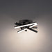W.A.C. Canada - LED Flush Mount - Parallax - Black- Union Lighting Luminaires Decor