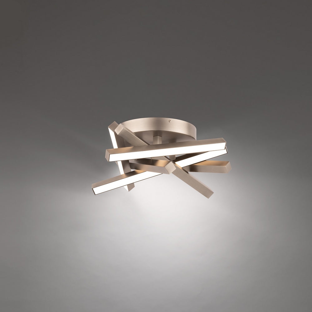 W.A.C. Canada - LED Flush Mount - Parallax - Brushed Nickel- Union Lighting Luminaires Decor