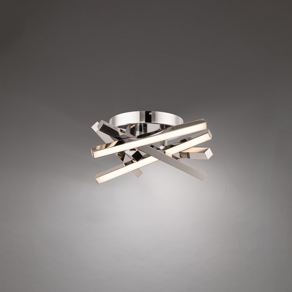 W.A.C. Canada - LED Flush Mount - Parallax - Chrome- Union Lighting Luminaires Decor