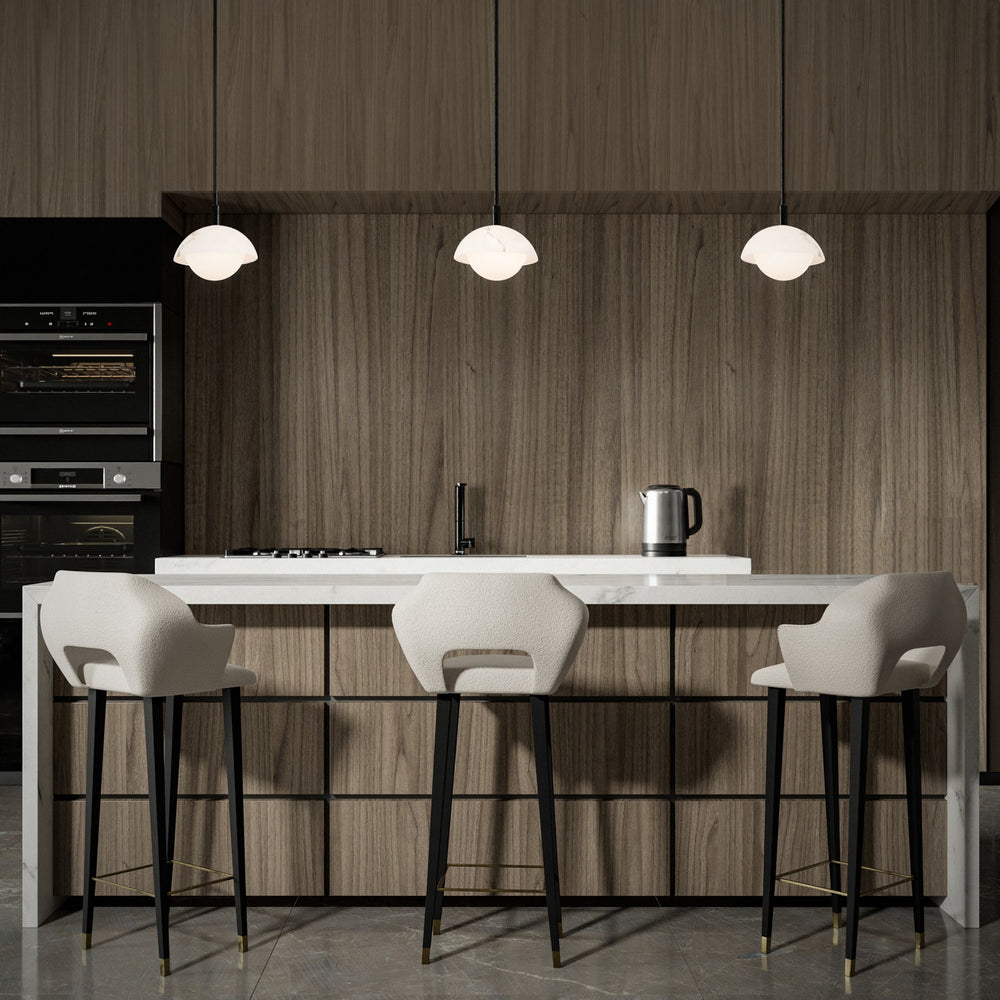W.A.C. Canada - LED Pendant - Moonstone - Black- Union Lighting Luminaires Decor