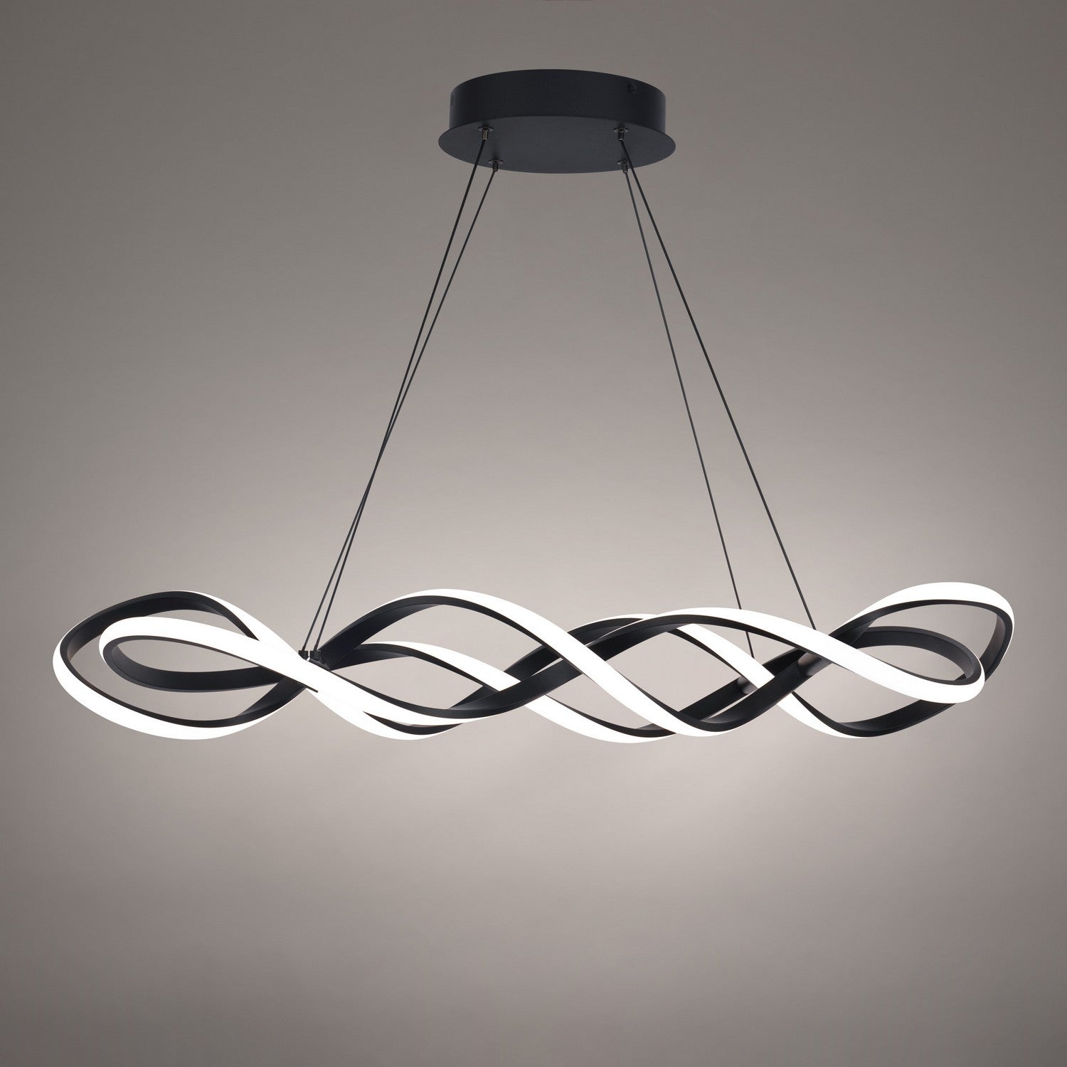 W.A.C. Canada - LED Pendant - Interlace - Black- Union Lighting Luminaires Decor