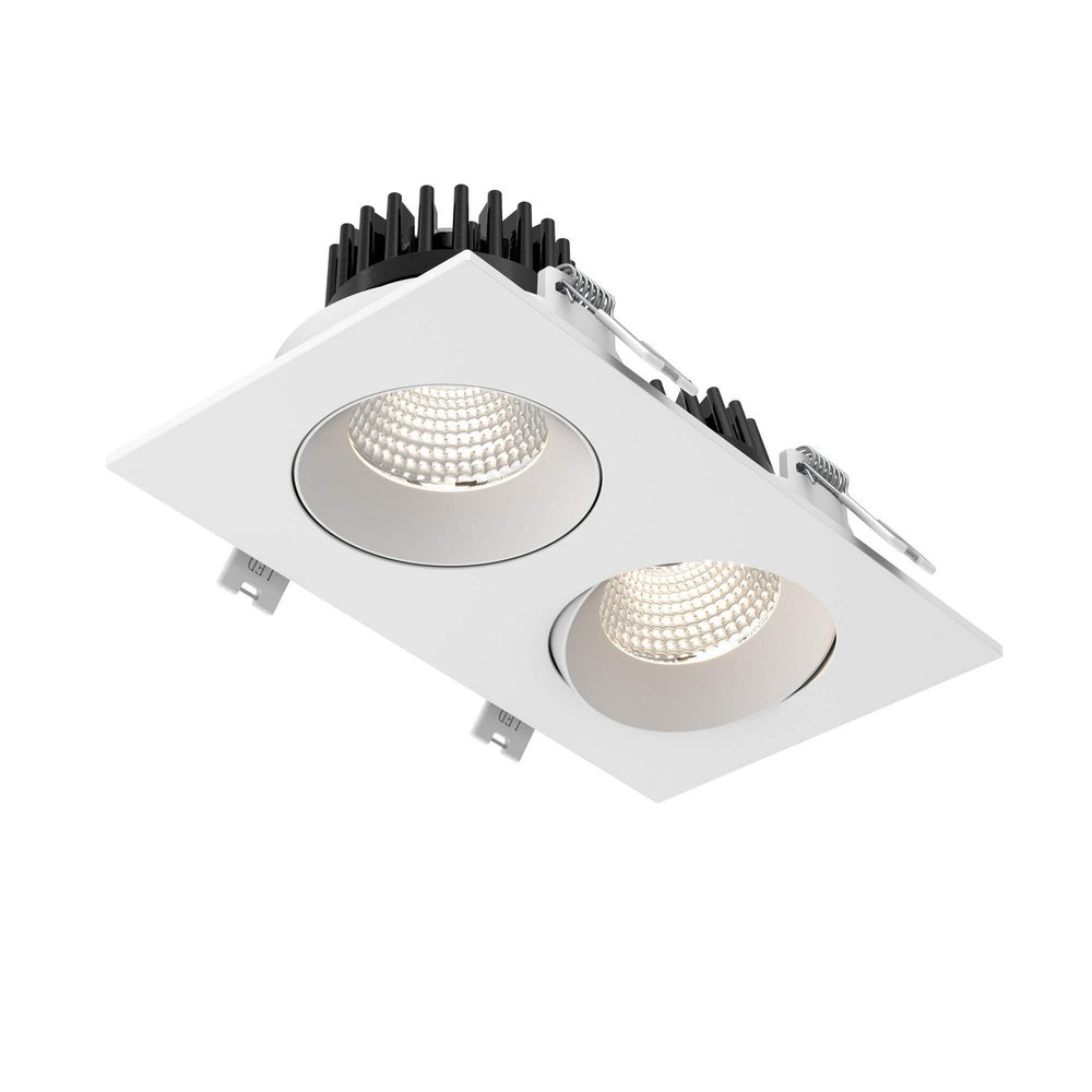 Dals - Double Recessed - Revolve - White- Union Lighting Luminaires Decor