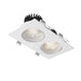 Dals - Double Recessed - Revolve - White- Union Lighting Luminaires Decor