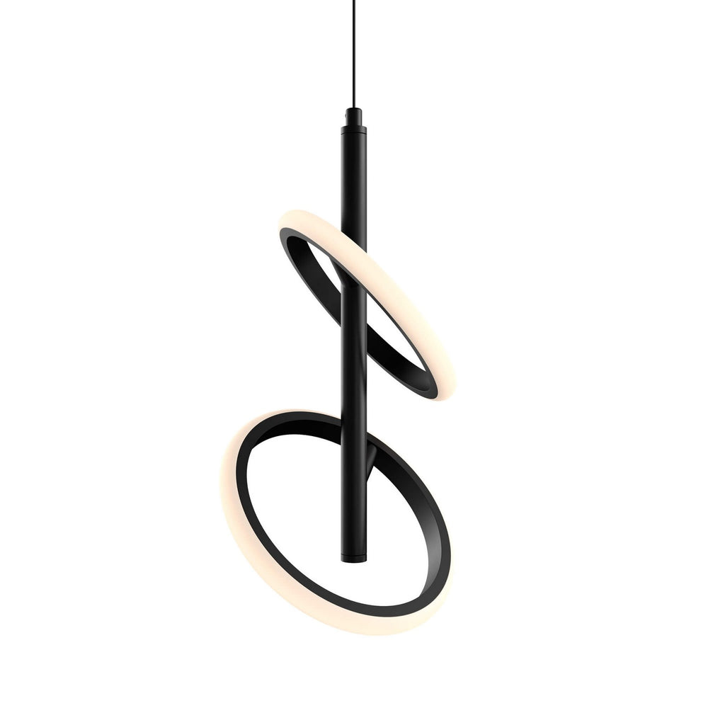 Dals - Two Light Pendant - Olympia Two - BK- Union Lighting Luminaires Decor