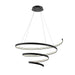 Dals - One Light Pendant - Helix - BK- Union Lighting Luminaires Decor