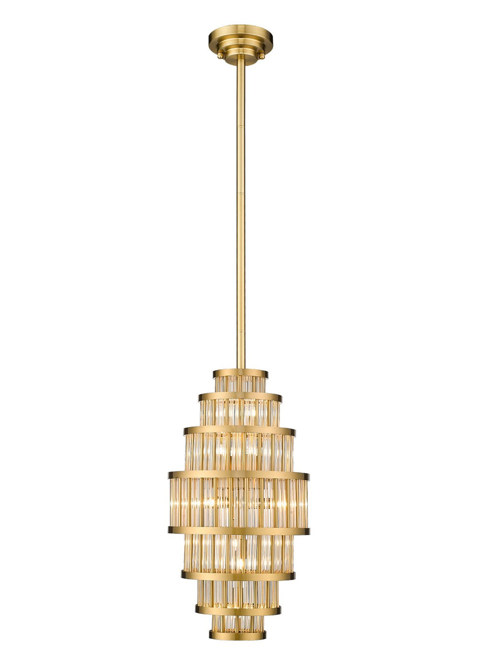 Avenue Lighting - LED Pendant - Waldorf - Aged Brass- Union Lighting Luminaires Decor