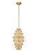 Avenue Lighting - LED Pendant - Waldorf - Aged Brass- Union Lighting Luminaires Decor