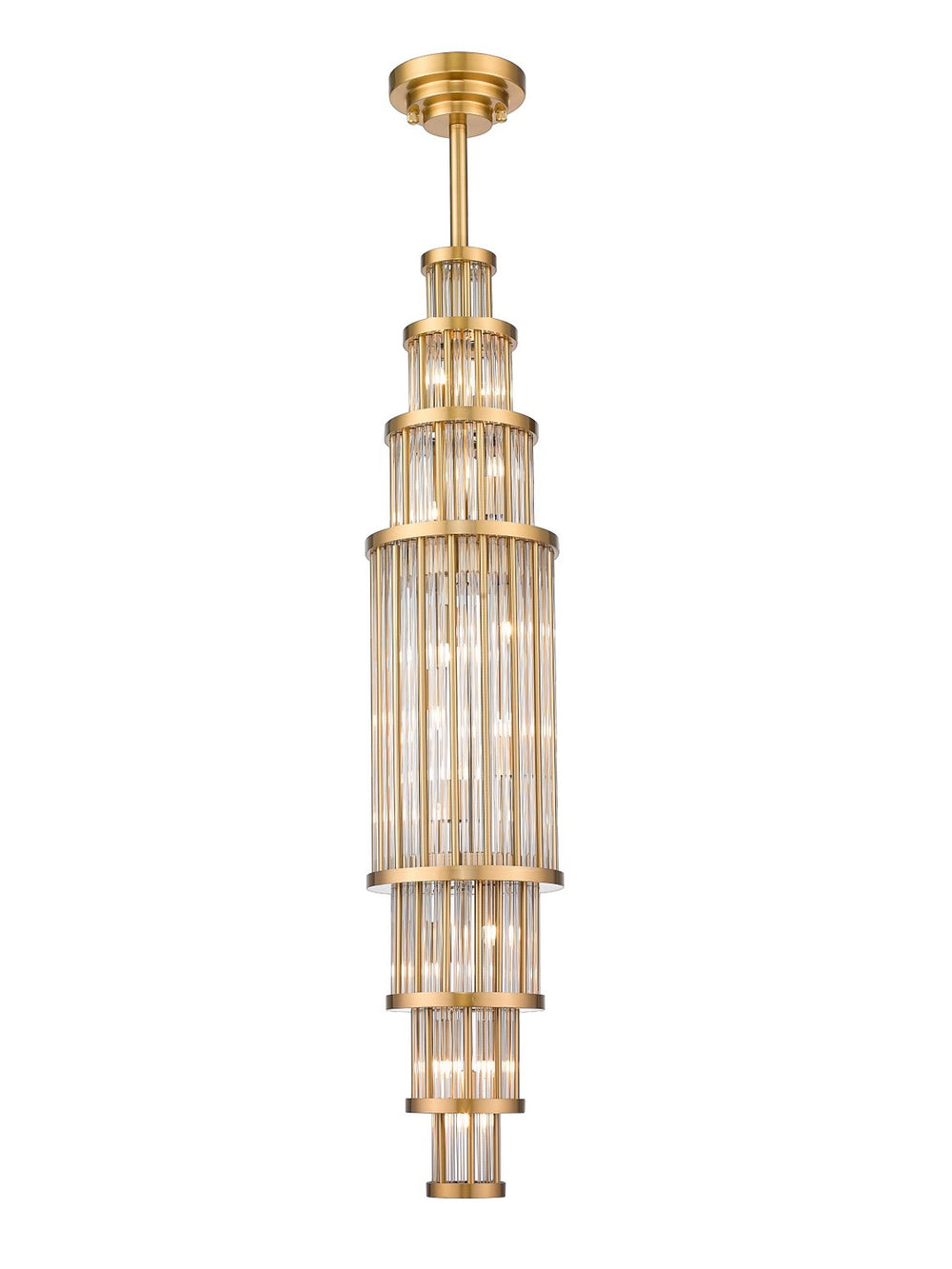 Avenue Lighting - LED Pendant - Waldorf - Aged Brass- Union Lighting Luminaires Decor