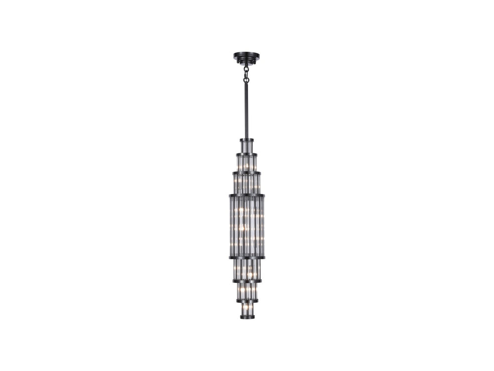 Avenue Lighting - LED Pendant - Waldorf - Polished Gunmetal- Union Lighting Luminaires Decor