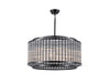 Avenue Lighting - 12 Light Chandelier - Waldorf - Polished Gunmetal- Union Lighting Luminaires Decor